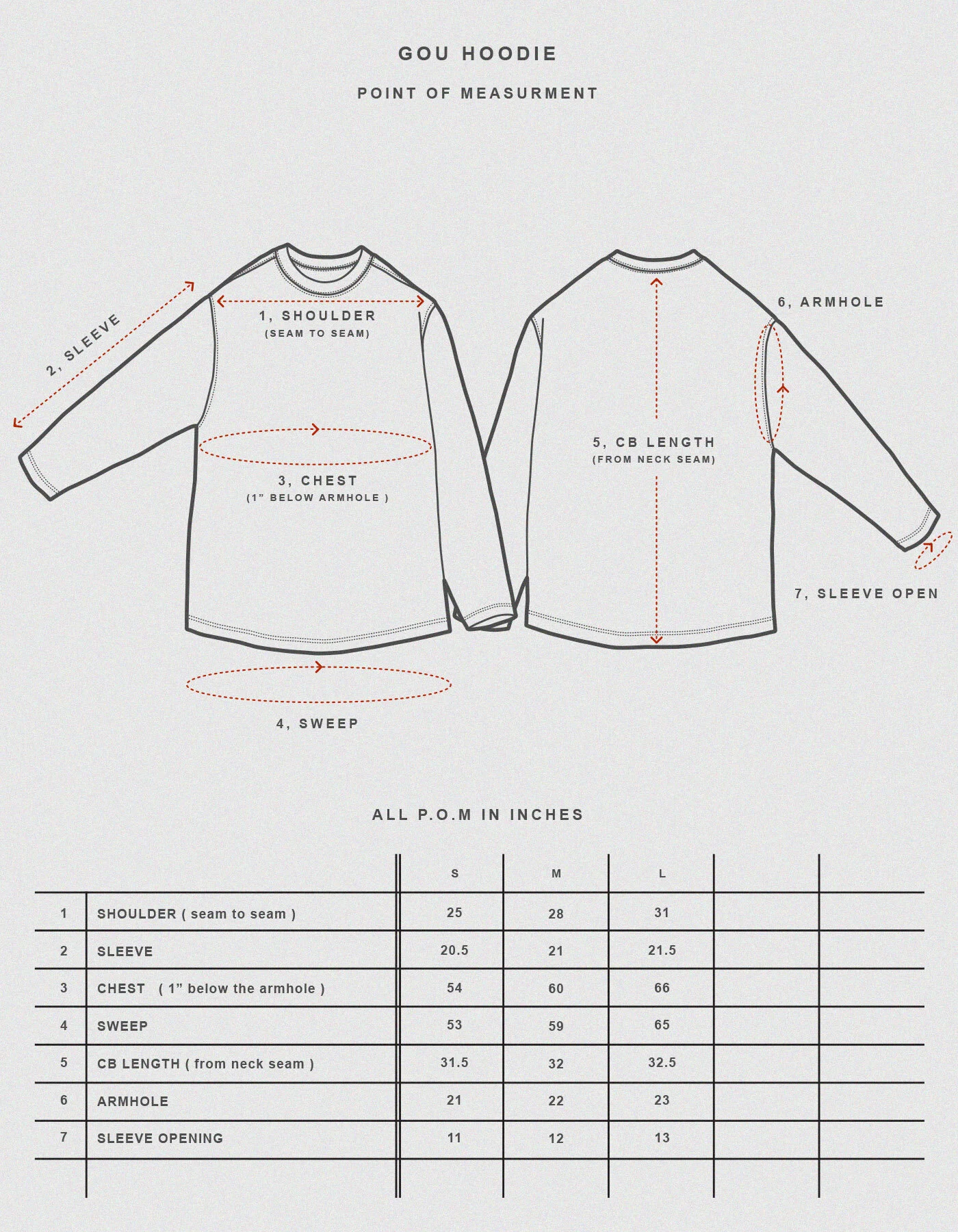 GOU HOODIE - NATURAL | Prospective Flow | Japanese Fashion for Men